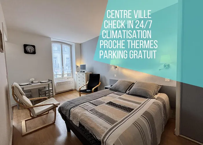 Le Sancy - Studio - 1 Lit - 2 Pers - Clim